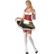 Red and Green German Dress ADULT HIRE